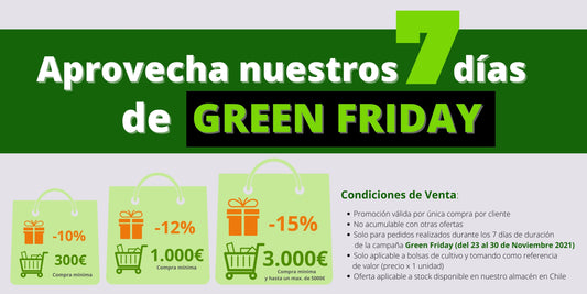 7 DIAS DE GREEN FRIDAY: Condiciones de Venta
